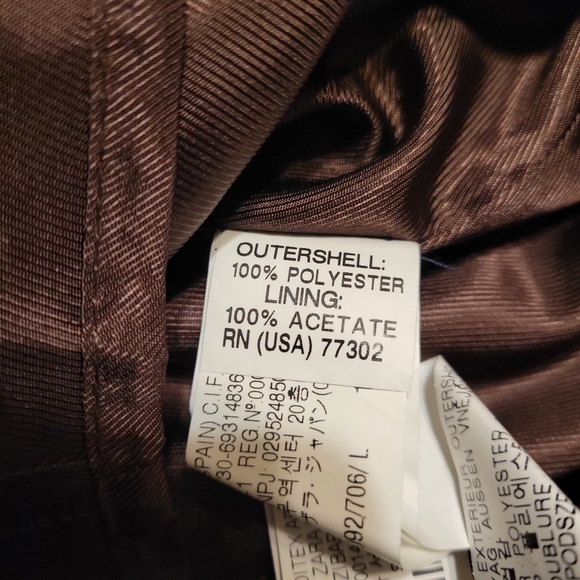 Zara Basic women's brown tunic knee length dress size large - Picture 3 of 9